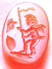 ANCIENNE INTAILLE EN CORNALINE