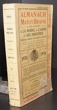 Matot braine almanach de la - almanach,