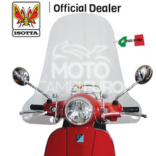 Pare-Brise Pour Vent Piaggio Vespa LX 125 2005-2014 Transparent + Attaches