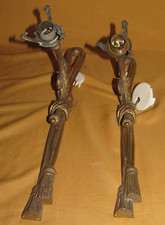 Paire d’appliques en bronze