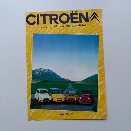 Brochure catalogue citroën - catalogue,