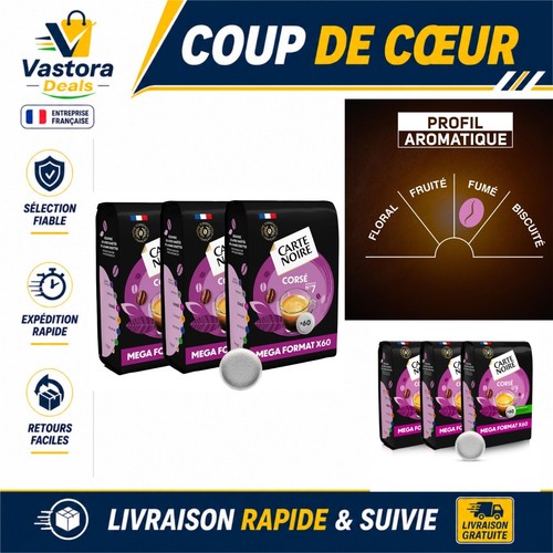 Carte noire dosettes souples - noire,
