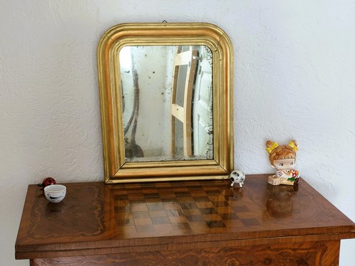 Petit miroir louis philippe - miroir, 40