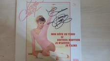 Autographe Dédicace ORIGINAL de la Chanteuse KAREN CHERYL sur Album LP 33T
