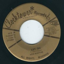 Reggae Ken Boothe / Chalmers Big Band US CLOCKTOWER 628 Let go / Let go Instro ♫