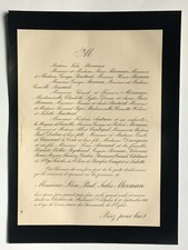 MERMAN Bastard Arnaud FAIRE PART Autran Cantegril MARBUZET Canolle Dubois 1903