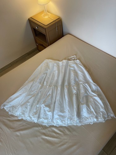 Grand jupon coton trois