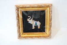 Tableau avec figurine éléphant, Thaïlande