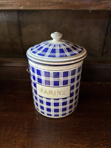 Pot épices farine - farine, bleu