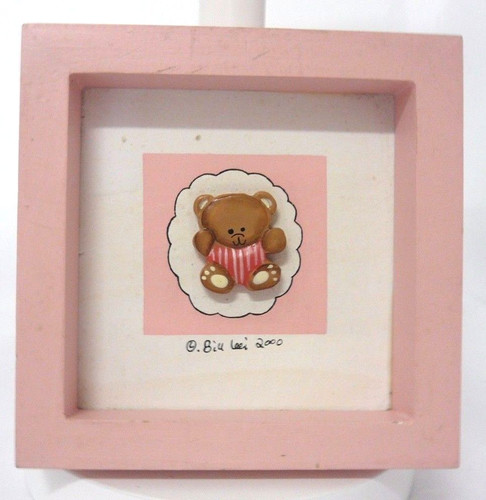 Petit tableau bois rose - , motif