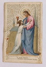 Ancienne image Pieuse Canivet