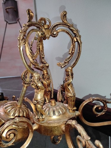 Ancien lustre branches - branches, en