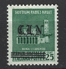 ITALIE ! Timbre surcharge du