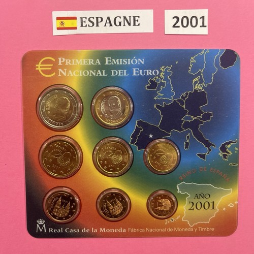 Coffret espagne pièces - espagne,
