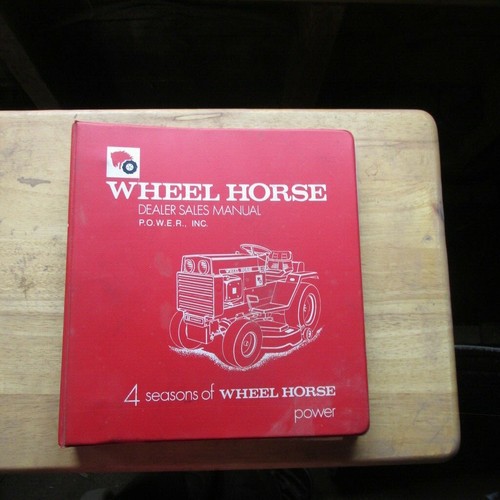 1973 wheel horse dealer sales - wheel,