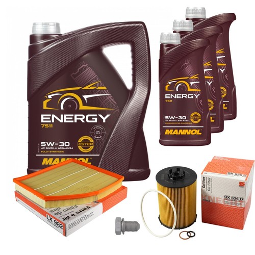 Mahle inspection set - set, mannol