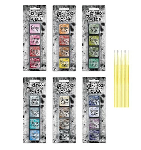 Mini distress oxide pad bundle - mini,