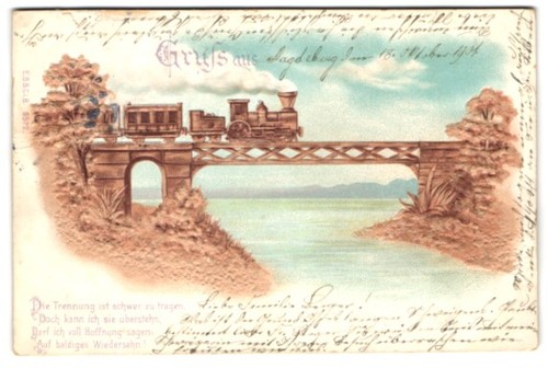 Carte postale liège - carte, en