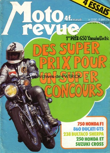 Moto revue 2250 - revue, 750