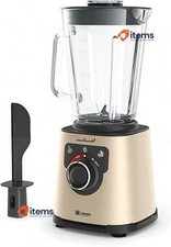 Mixeur Électrique Moulinex, 1200 W, Bol En Verre Capacité Utile 1,5 L Noir/Doré