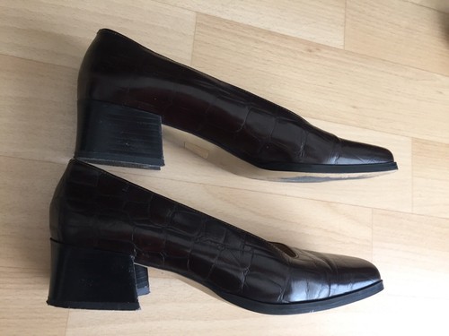 Chaussures escarpins cuir