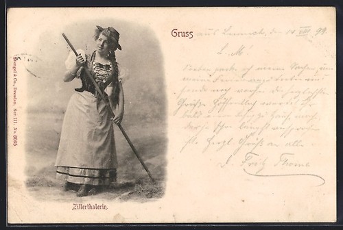 Zillerthalerin costume - zillerthalerin,