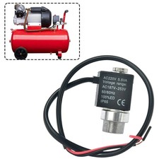 Electrovanne Compresseur d'Air avec Clapet Anti-retour pour Pompes Silencieuses