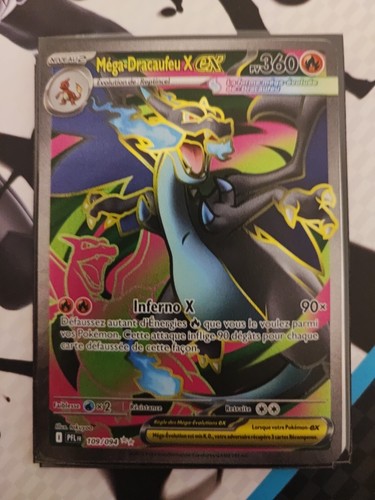 Carte pokémon méga dracaufeu - carte, méga-dracaufeu