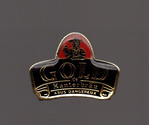 Pin bière gold de - bière,