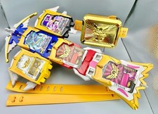 Jeu de 5 cartes Power Rangers Megaforce Goseiger DX Sky LandSea Buster...