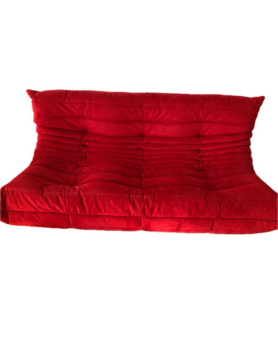 Red suede ligne roset togo - roset,