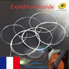  6 cordes guitare classique Nylon, argent.