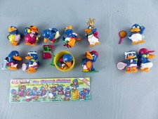 KINDER série complète figurines BINGO BIRDS de 1996 avec 1 BPZ Alemagne A8