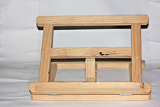 lutrin de table vintage en bois, réglable  pupitre de lecture