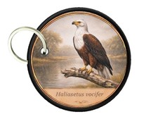 Porte clés imprimé double