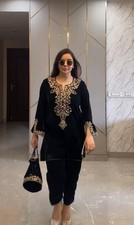 Pakistanais Indien Costume Bollywood Designer Salwar Kameez Robe Mariage Usure -