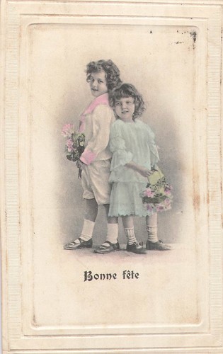 Bonne fete cadre relief - cadre,