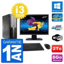 PC HP Pro 4300 SFF Ecran 27"