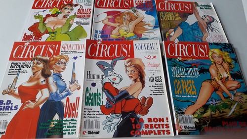 Circus revue lot 9 - circus, bd