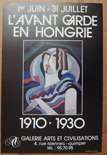 QUIMPER 29 affiche expo "Avant