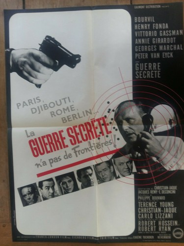 Affiche guerre secrete - guerre,