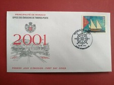 MONACO PREMIER JOUR VYERT 2304 CHEBEC PRINCIER MUSEE NAVAL BATEAU 4F50 2001