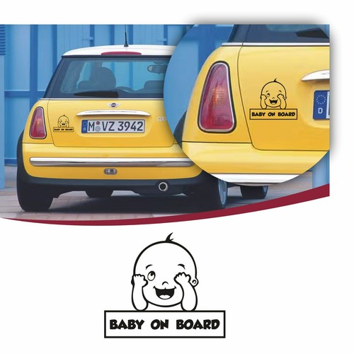 Sticker voiture bébé - , à
