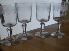 SAINT LOUIS CRISTAL 4 ANCIENS