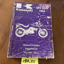 Kawasaki GPZ500S 1994 500 GPz S supplement revue moto technique Manuel Atelier
