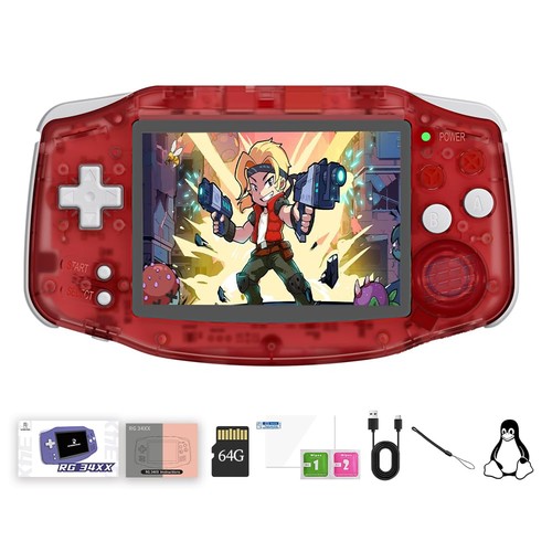 34xx retro handheld game - rg,