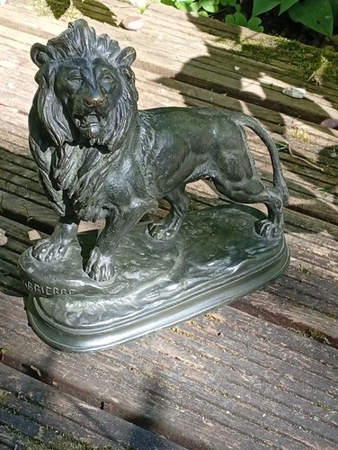 Rare sculpture bronze par - sculpture, en