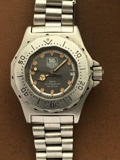 TAG HEUER 3000 Professional Réf.932.208 Homme Quartz Rond Argent L31mm Analog...