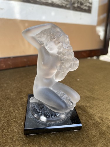 Ancienne statuette lalique - statuette,