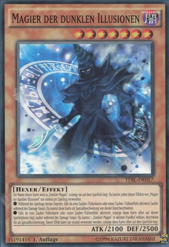 Carte magicien la - yu-gi-oh,